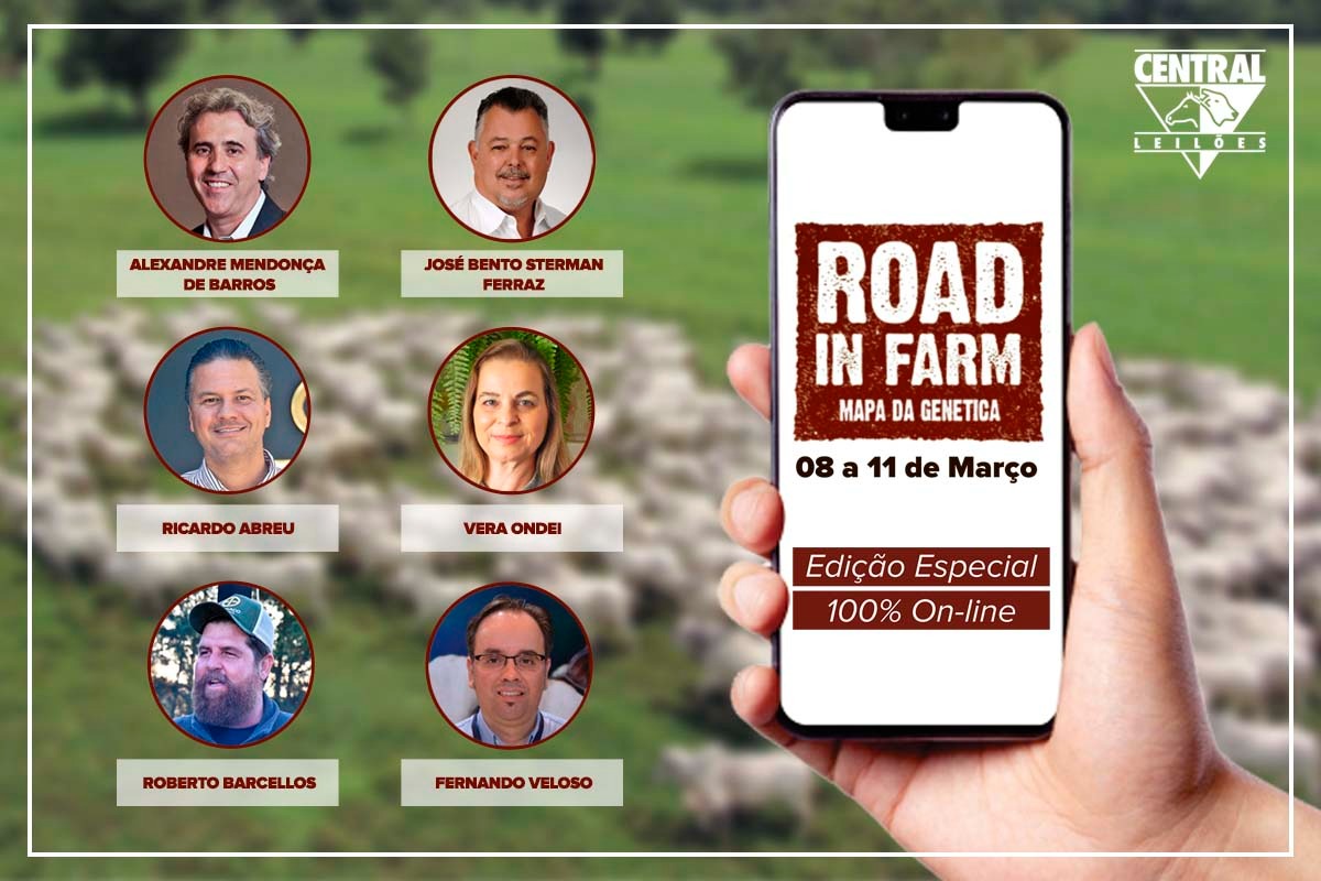 Confira os especialistas que integram o Road in Farm 2021